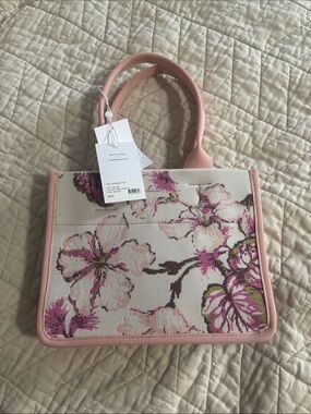 Zimmermann Pink Floral Mini Tote NWT